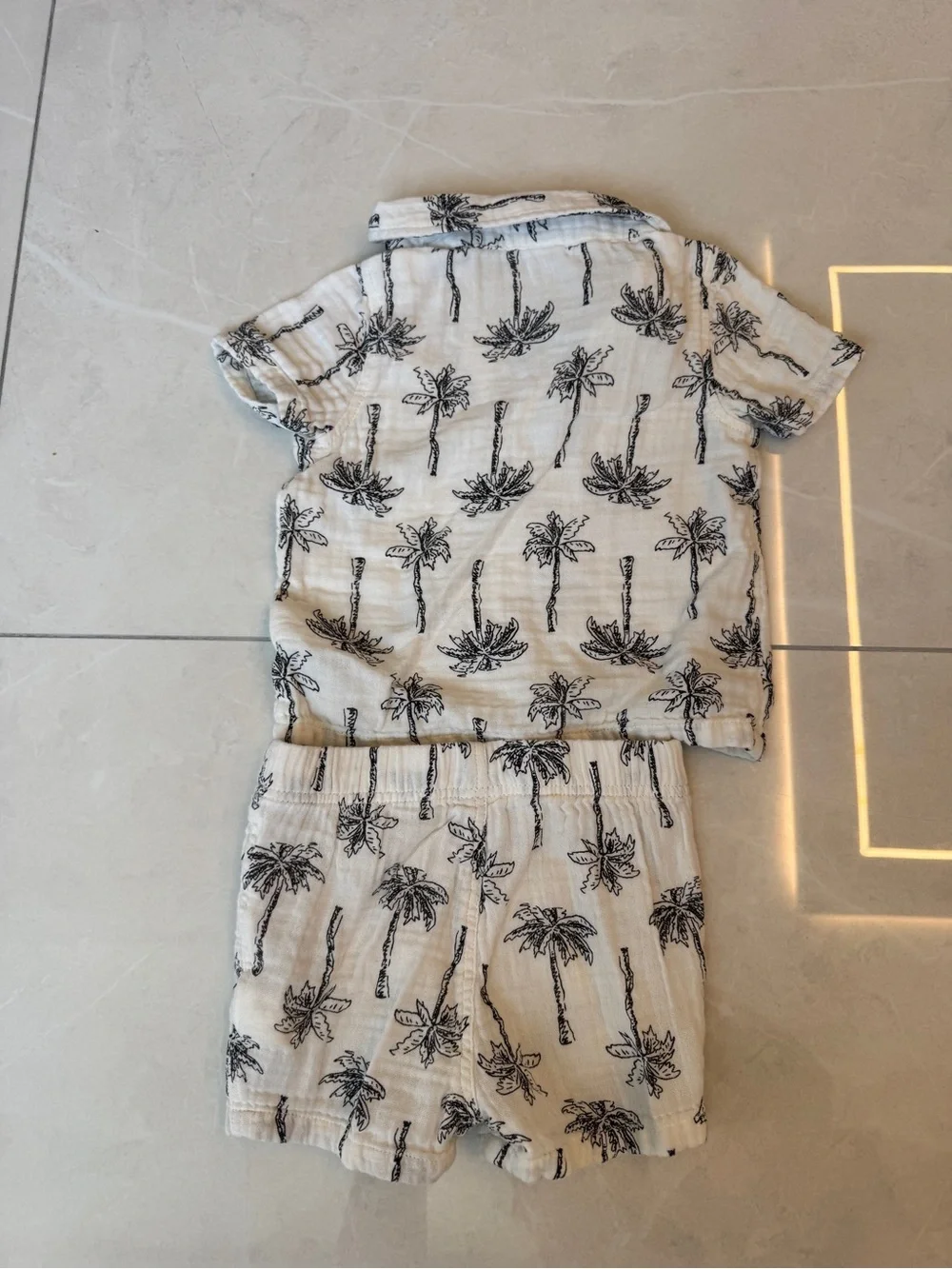 Old Navy Double-Weave Polo Shirt & Shorts Set for Baby.